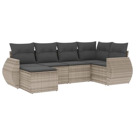 VidaXL Garten sofagarnitur poly-rattan  