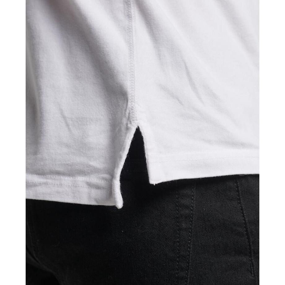 Superdry Studios Langarm Jersey Poloshirt  