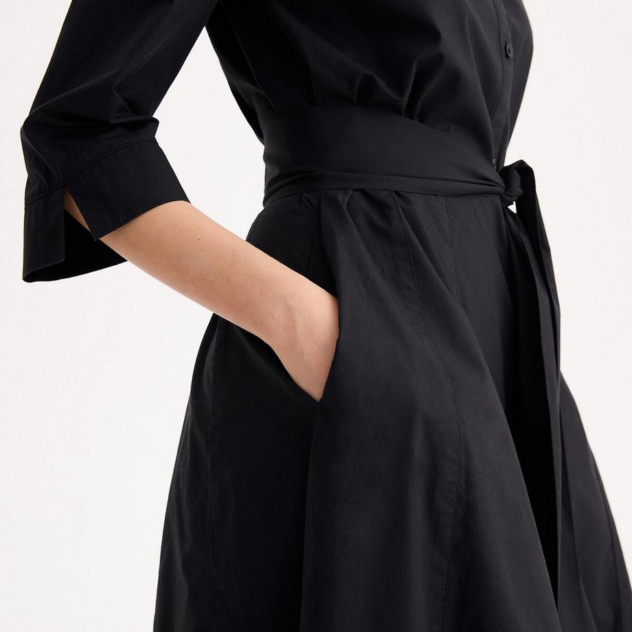 La Redoute Collections Robe Midi Évasée Pur Coton  