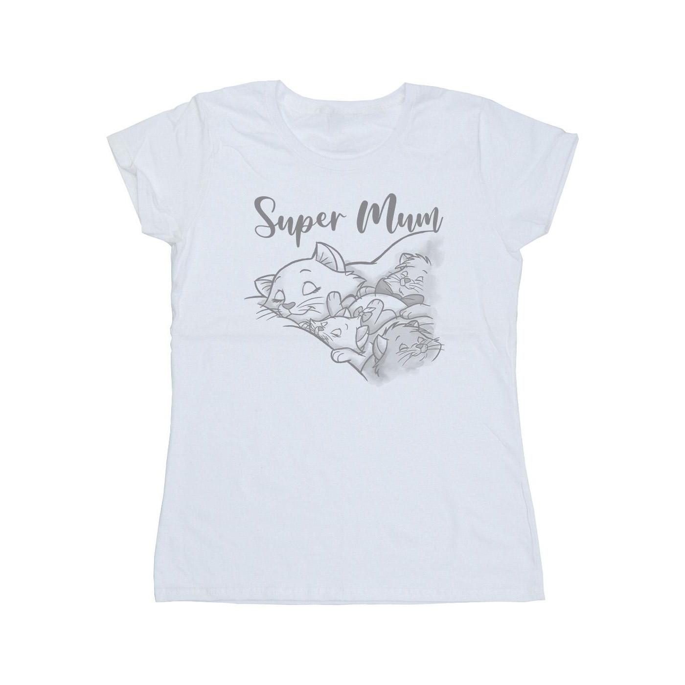 Image of The Aristocats Marie Super Mum Tshirt Damen Weiss S