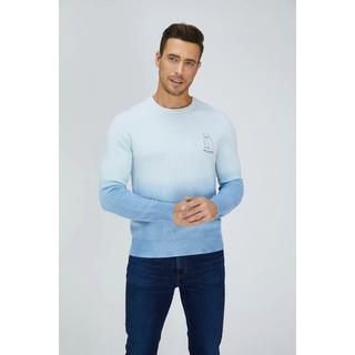 Bellemere New York  Pull en laine mérinos dégradé polaire pour homme 