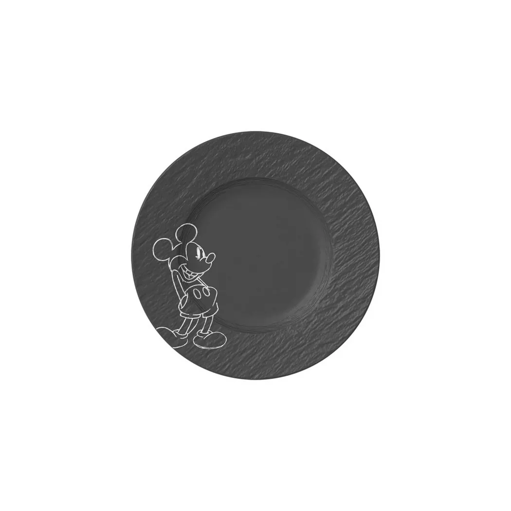 Villeroy & Boch Manufacture Rock Mickey Mouse Breakfast Plate