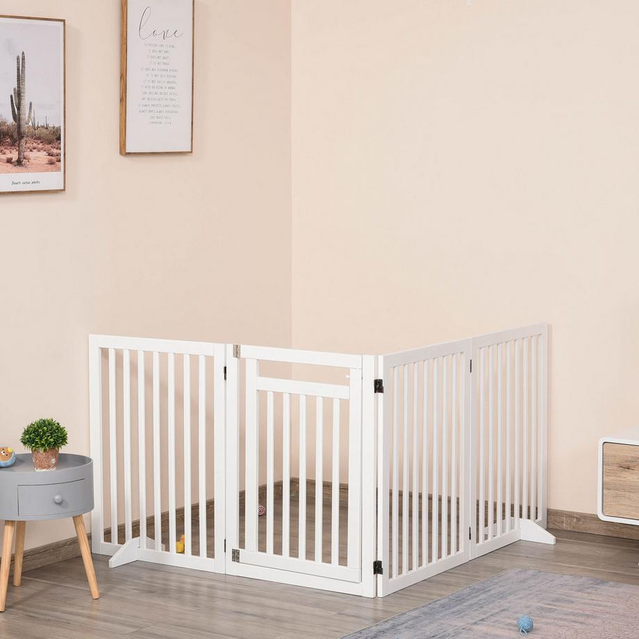 PawHut  Hunde-Absperrgitter 