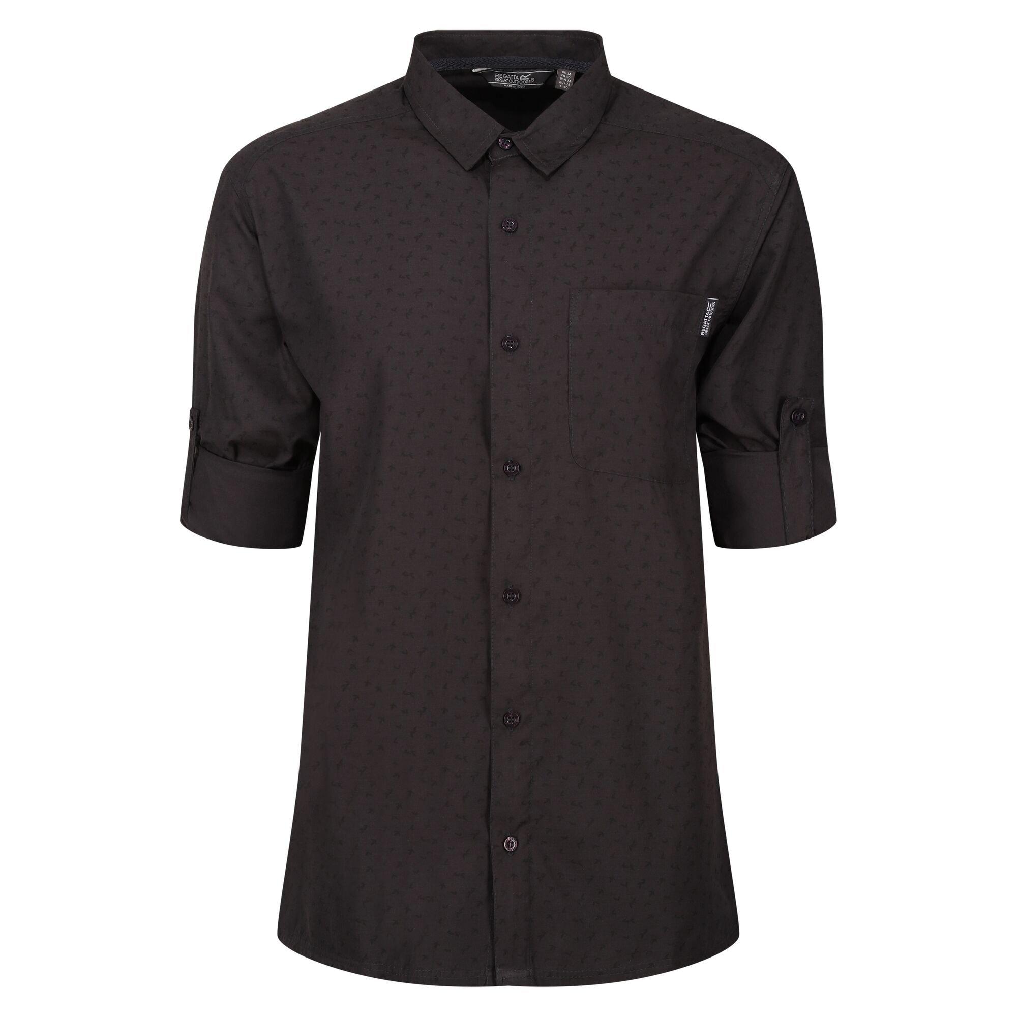 Image of Mindano V Hemd Langärmlig Herren Grau 3XL