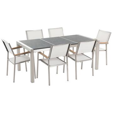 Set da pranzo per 6 persone en Acciaio inox Moderno GROSSETO