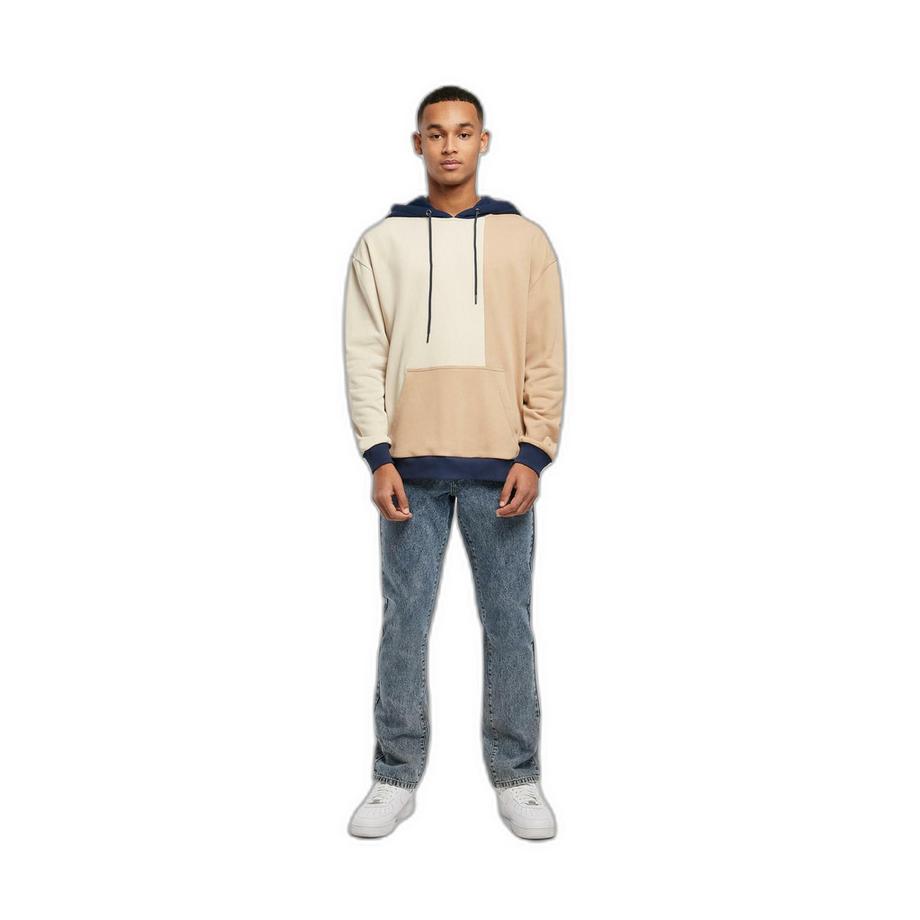 URBAN CLASSICS Sweatshirt à capuche Oversized Color Block  