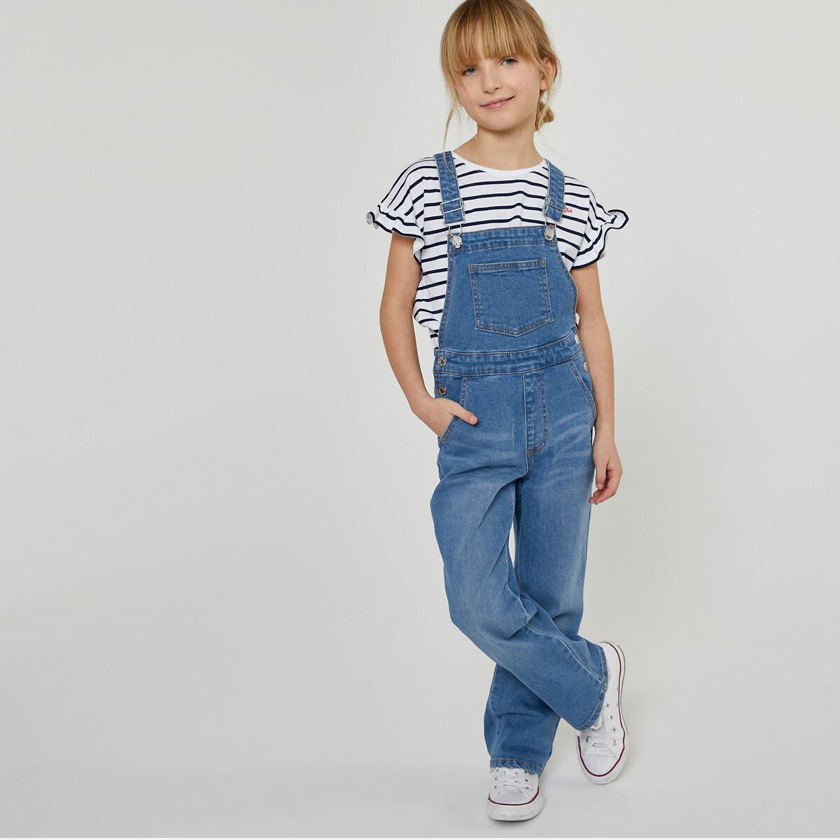 Image of Jeans-latzhose Unisex Blau 126