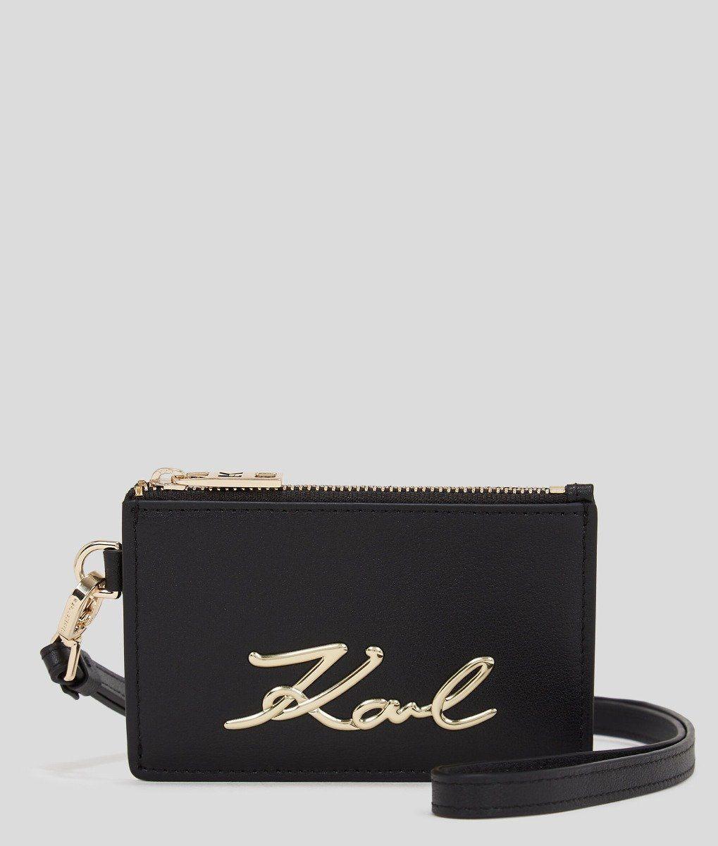 KARL LAGERFELD  K/SIGNATURE 2.0 STRAP ZIP CH-0 