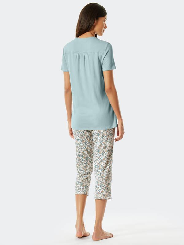 Schiesser Pigiama Modal Maniche Corte Scollo a V  