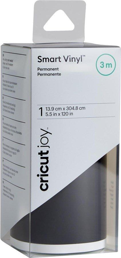 Image of Vinylfolie Joy 13.9 cm x 304.8 cm Permanent, Schwarz Vinylfolie Joy 13.9 cm x 304.8 cm Permanent, Schwarz