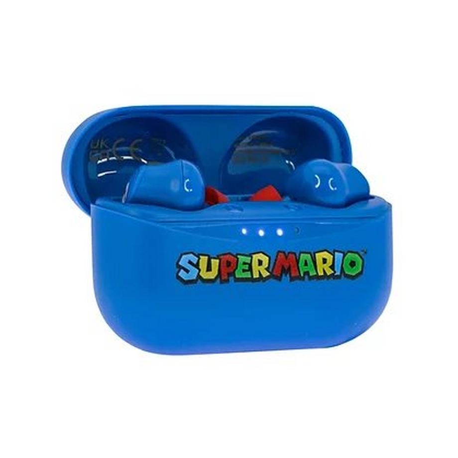 OTL  OTL Technologies Super Mario Kopfhörer Kabellos im Ohr AnrufeMusik Bluetooth Blau 