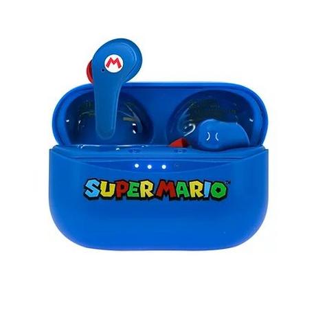 OTL  OTL Technologies Super Mario Écouteurs Sans fil Ecouteurs Appels/Musique Bluetooth Bleu 