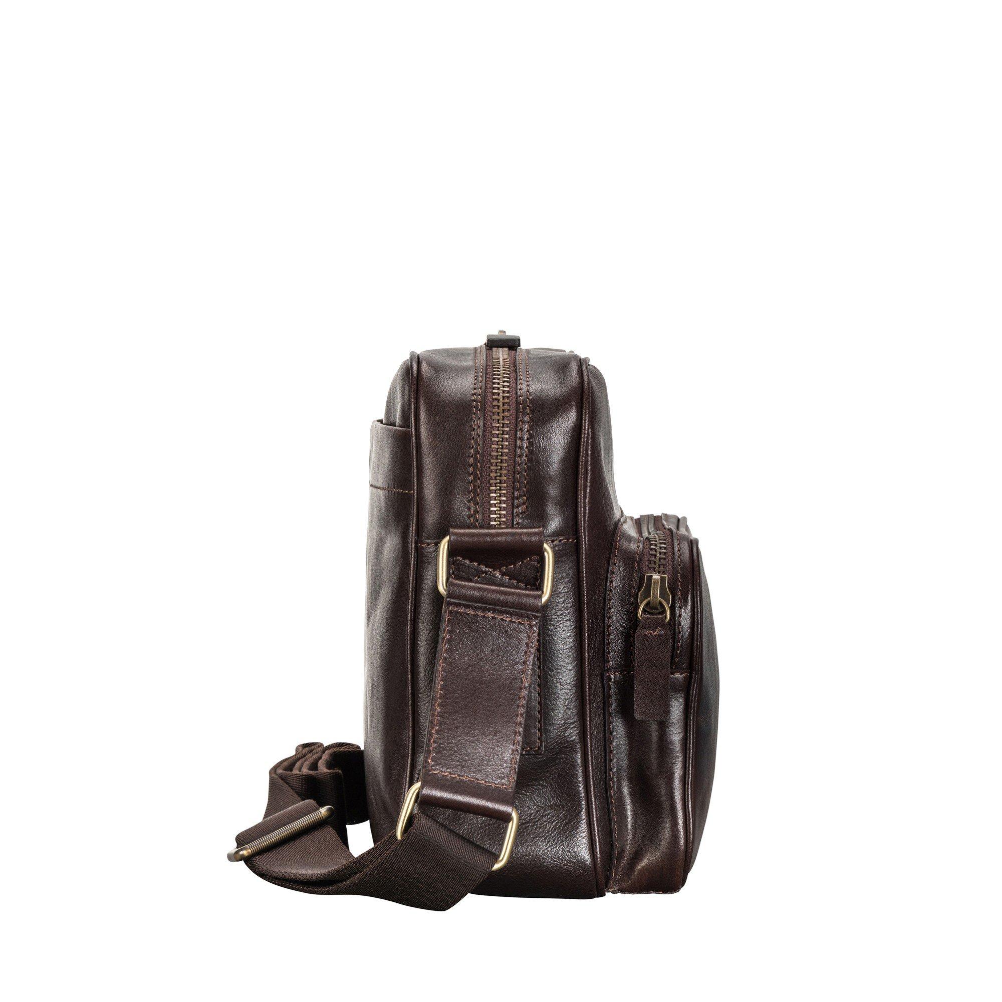 Maxwell Scott  SantinoM -  Luxus Leder Schultertasche 