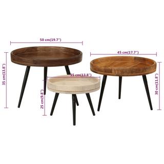 VidaXL Table basse bois  