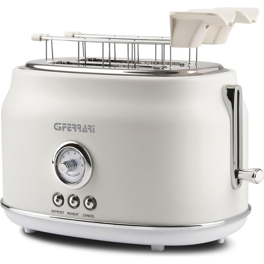 G3 Ferrari Toaster G 1013411 Retro, 815W, 230V, 2 Scheiben  