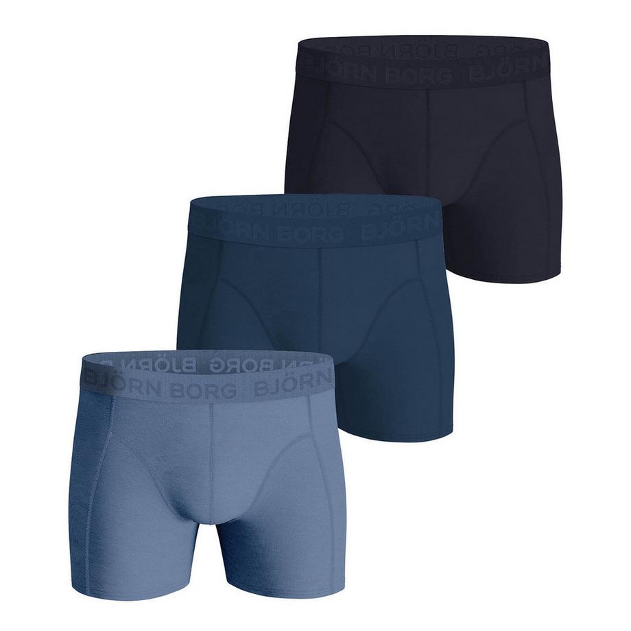 Boxershort  3er Pack Figurbetont-Cotton Stretch Boxer Trunks 3P