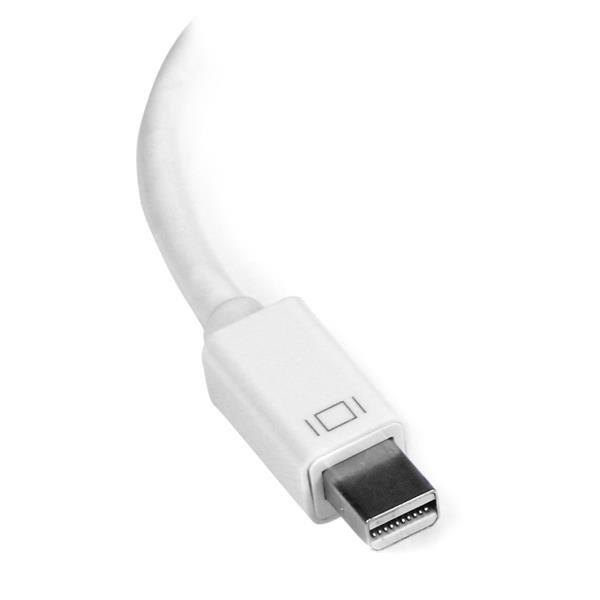 STARTECH.COM  StarTech.com Mini DisplayPort auf HDMI 4k @ 30Hz Adapter - mDP 1.2 zu HDMI Video und Audio aktiv Konverter - Weiß 