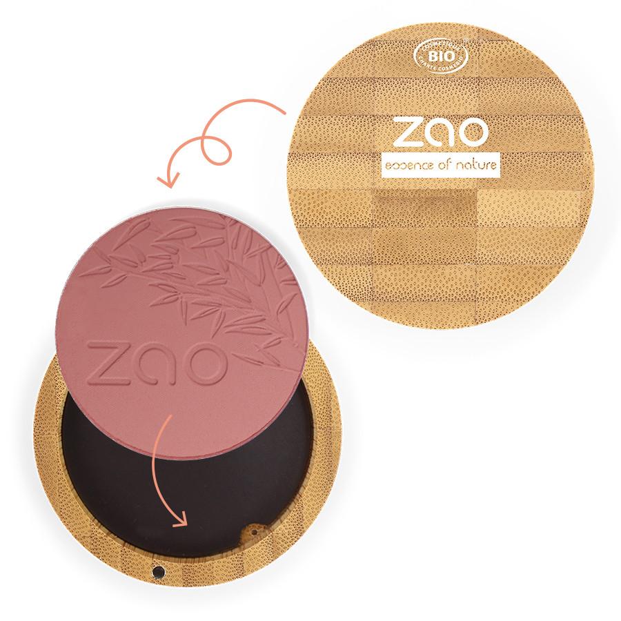 ZAO MAKEUP  Fard à joues - Certifié bio, vegan et rechargeable 