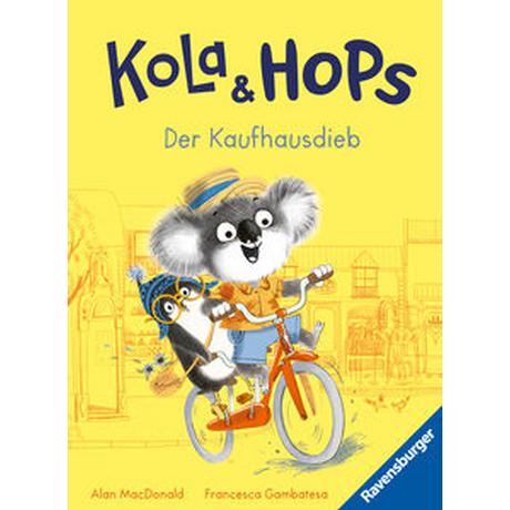 Kola und Hops - Der Kaufhausdieb (eine spannende Geschichte zum Vorlesen und ersten Selbstlesen) MacDonald, Alan; Gambatesa, Francesca (Illustrationen); Graff, Julia (Übersetzung) Gebundene Ausgabe 