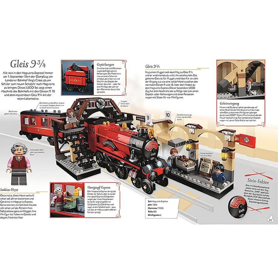 LEGO Harry Potter Das magische Lexikon X Copertina rigida 