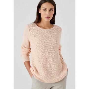 Pull maille fantaisie.