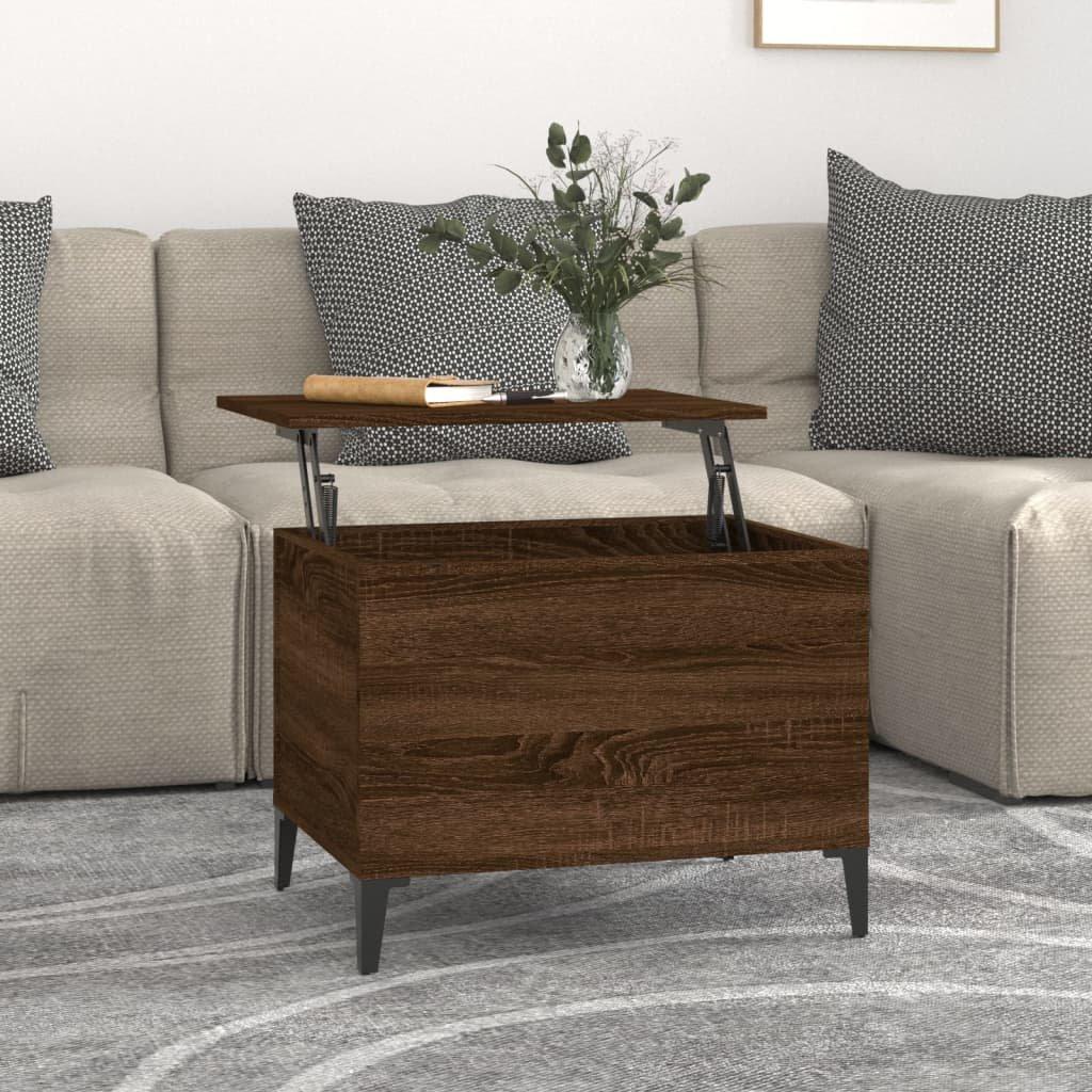 VidaXL Table basse bois d'ingénierie  