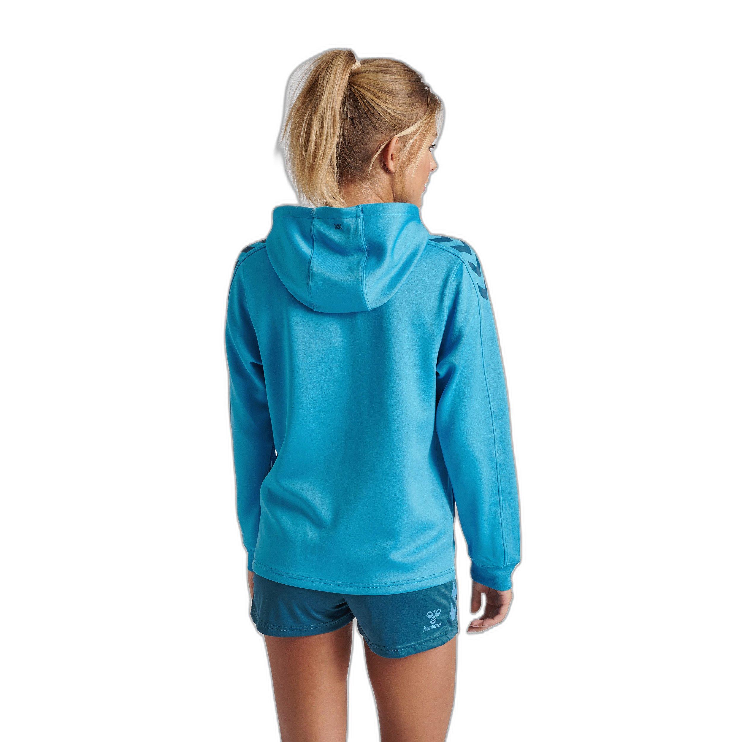 Hummel  polyester-kapuzen-sweatshirt, damen core xk 