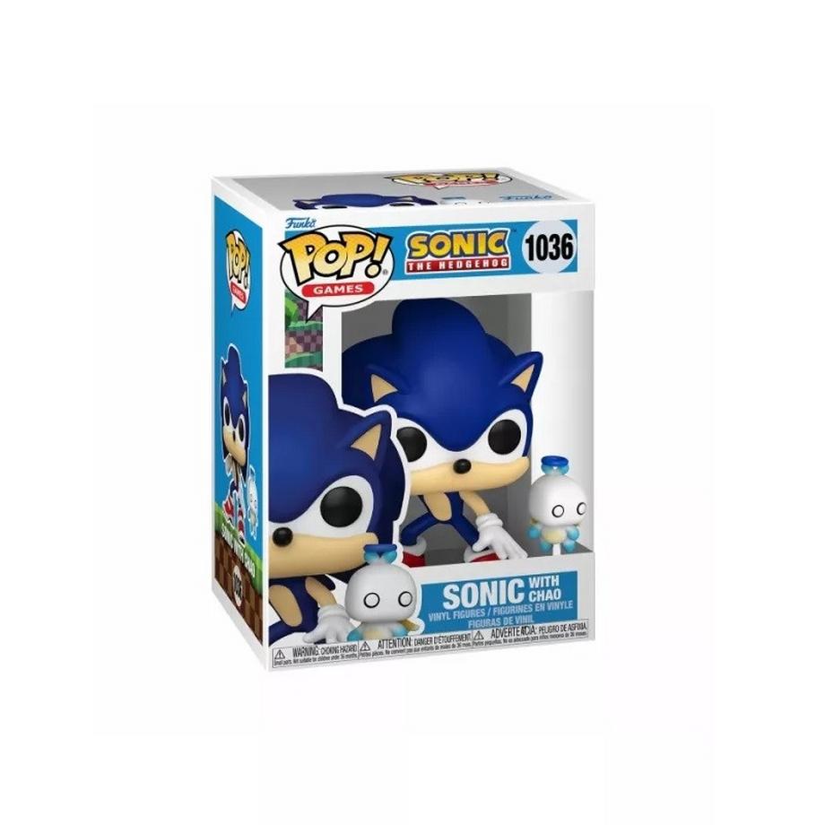 Funko  Sonic The Hedgehog POP & Buddy! Games Vinyl Figur Shadow w/Chao 