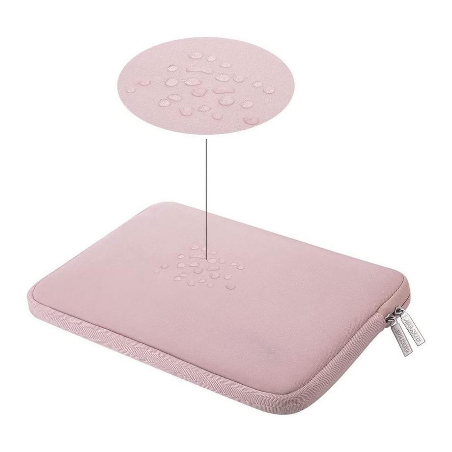 Only-bags.store Housse en néoprène pour ordinateur portable avec pochette pour accessoires  