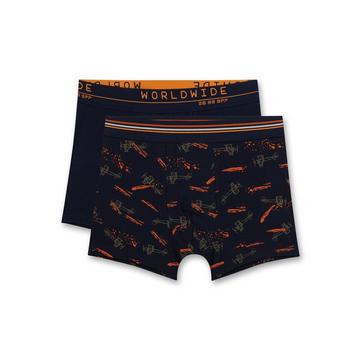 Jungen-Shorts (Doppelpack) Worldwide