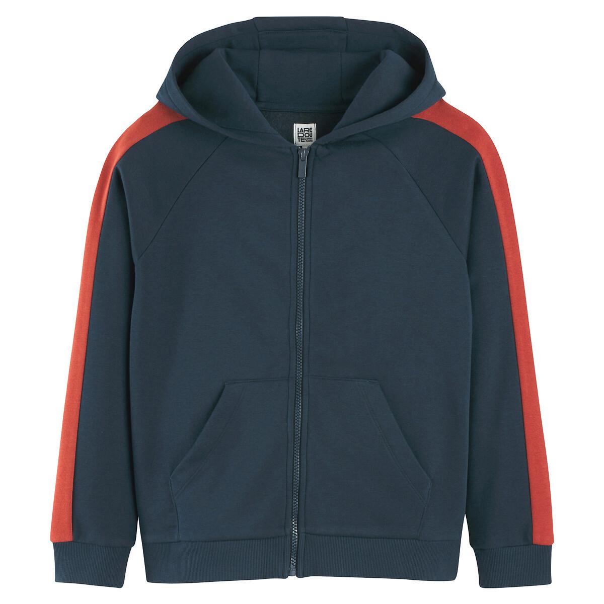 La Redoute Collections  Kapuzensweatjacke mit Reissverschluss 