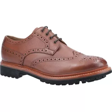 Quenington Commando Leder Schnürschuhe