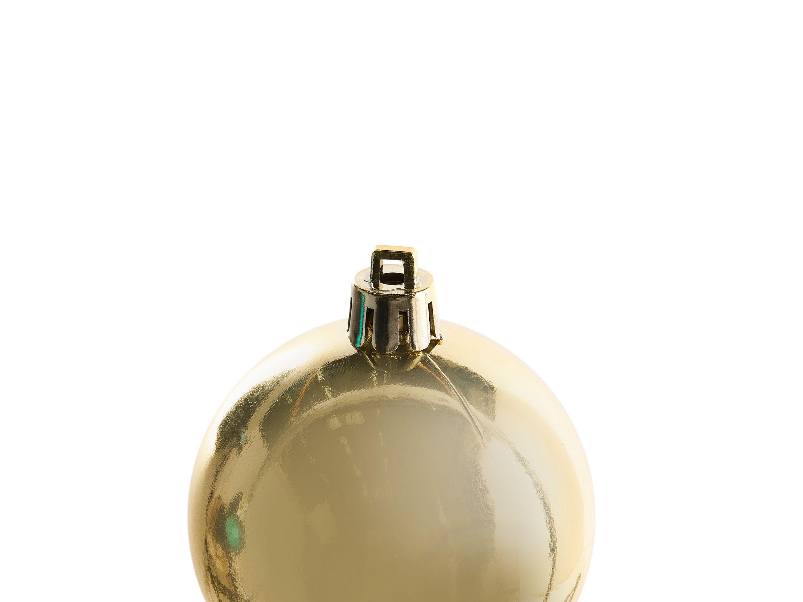 Beliani Set di 100 palline decorative en Materiale sintetico Classico VANERN  