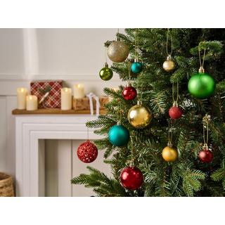 Beliani Set di 100 palline decorative en Materiale sintetico Classico VANERN  