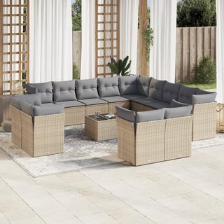 VidaXL Garten sofagarnitur poly-rattan  