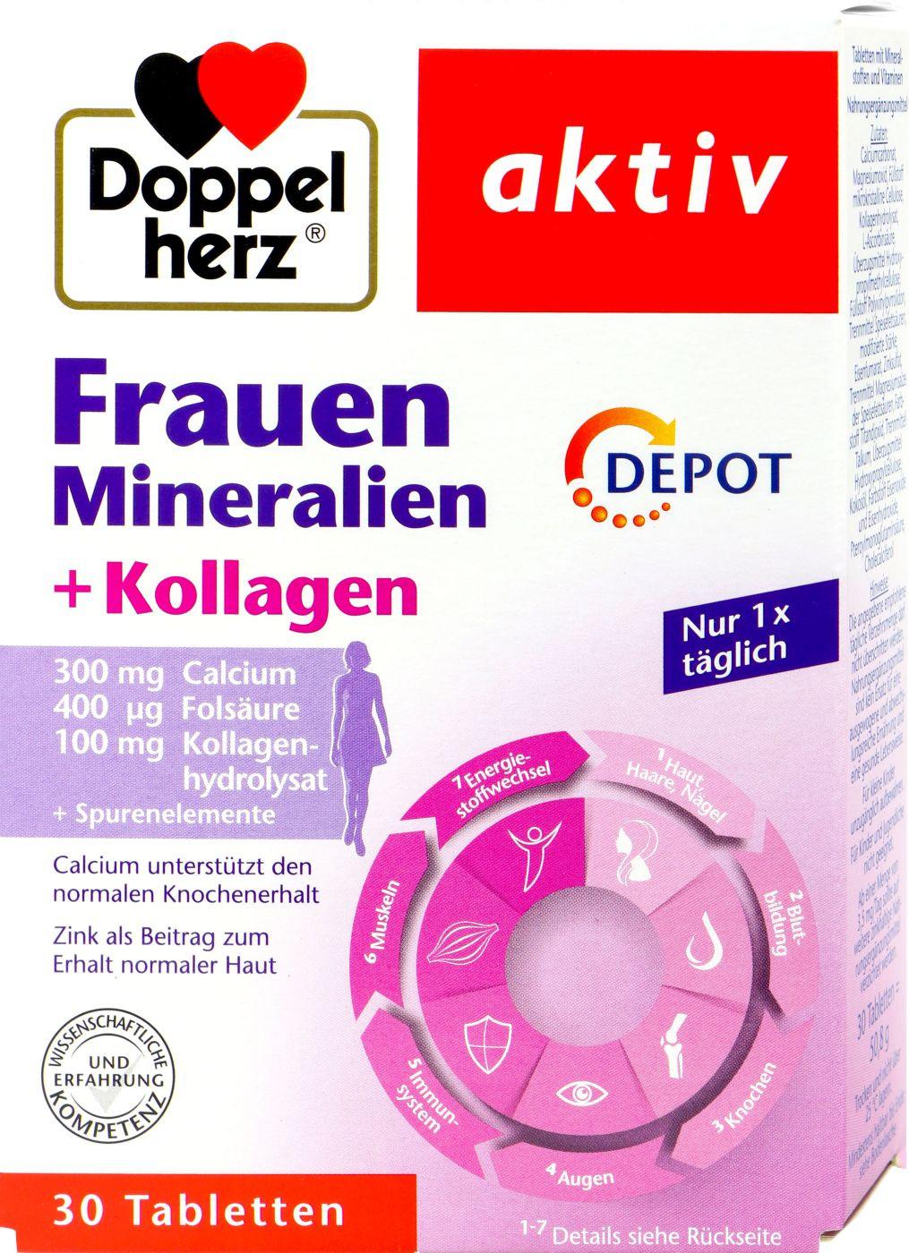 Doppelherz  Frauen Mineralien Kollagen 