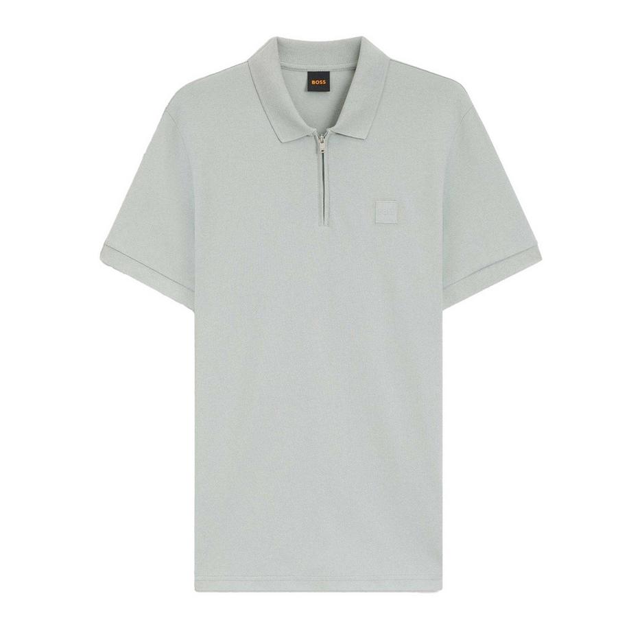 Maglietta Polo Logo Cerniera Ad Un Quarto