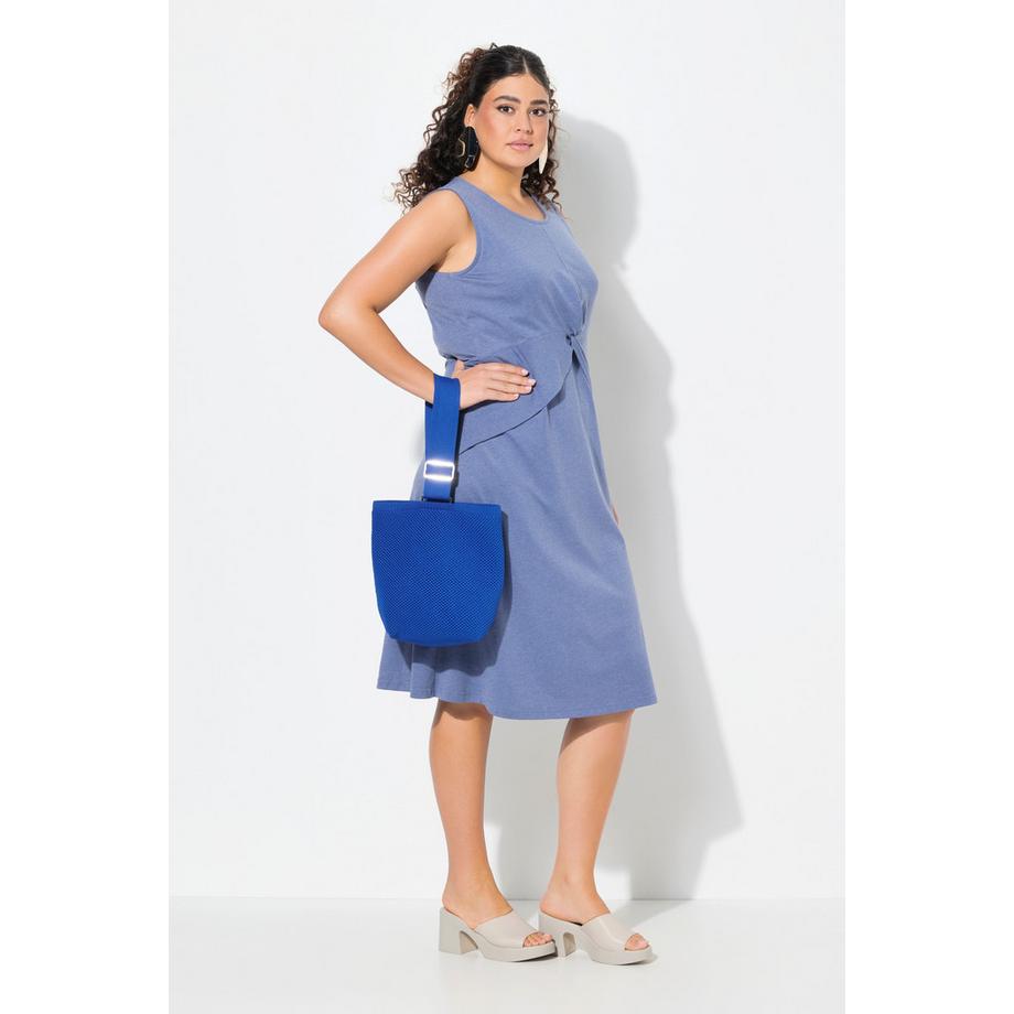 Ulla Popken Robe Jersey A-Line Sans Manches Encolure Ronde  