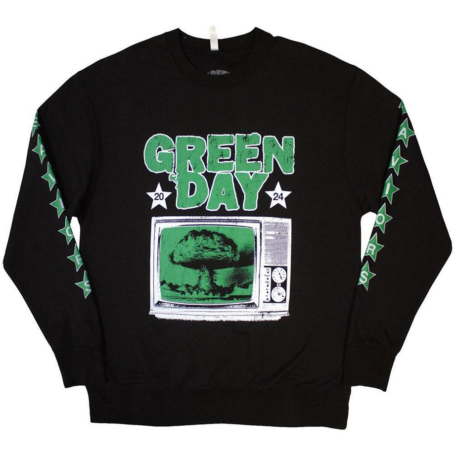 Green Day Green Day Grafikdruck Sweatshirt  