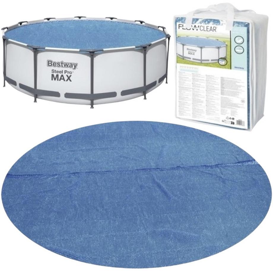 Couverture solaire pour piscine 366 cm - BESTWAY 58242
