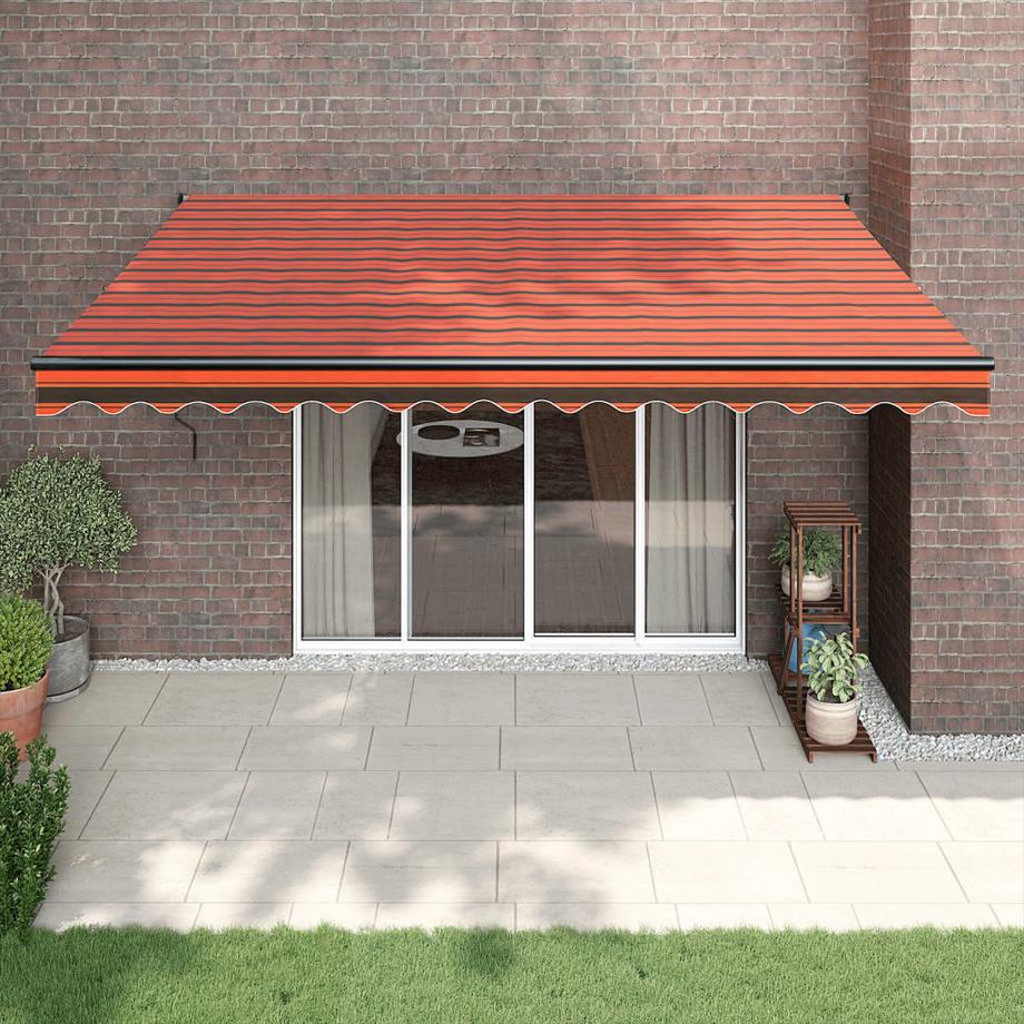 VidaXL tenda da sole retrattile Tessuto  