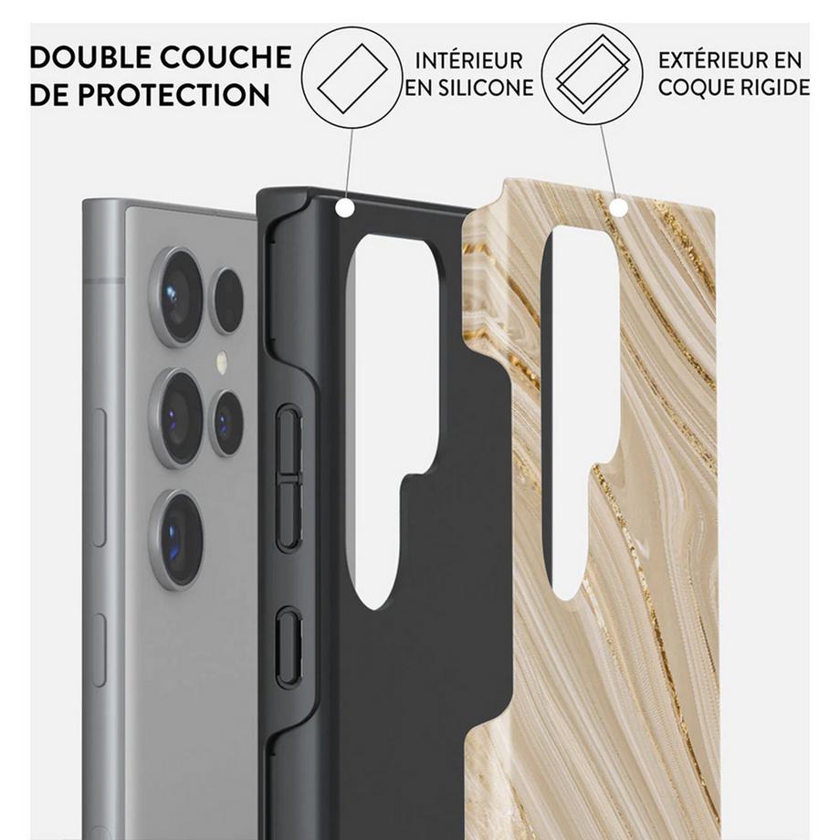 Burga  Custodia per Galaxy S24 Ultra Tough Full Glam 