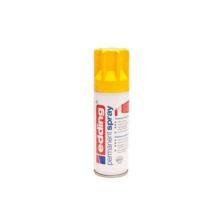 Edding Edding Permanent Spray pittura 200 ml Giallo Barattolo a spruzzo  