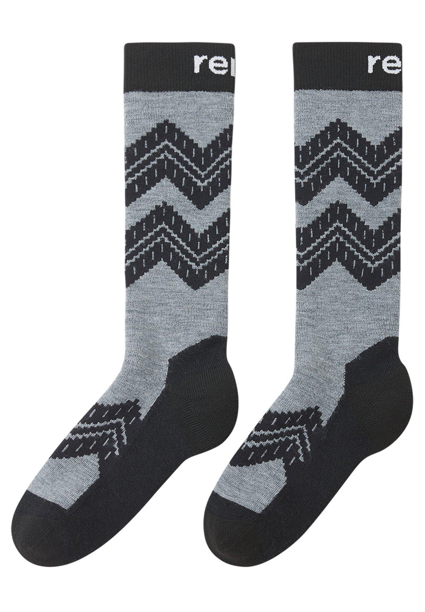 Image of Skisocken Suksee Melange Mädchen Taubengrau 34/37