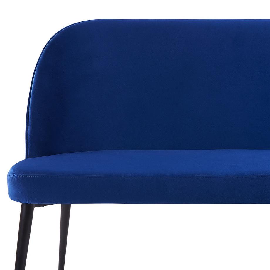 Beliani 2 Sitzer Sofa aus Samtstoff  OSBY  
