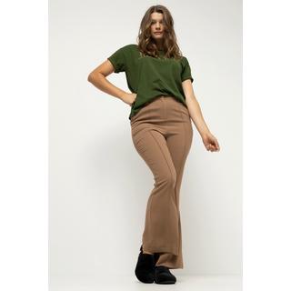 Studio Untold  Schlaghose, Flared Fit, High Waist, Biese 