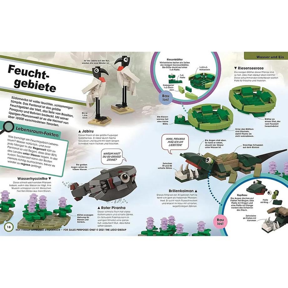 LEGO® Ideen Super Natur Skene, Rona; Heller, Simone (Übersetzung) Gebundene Ausgabe 