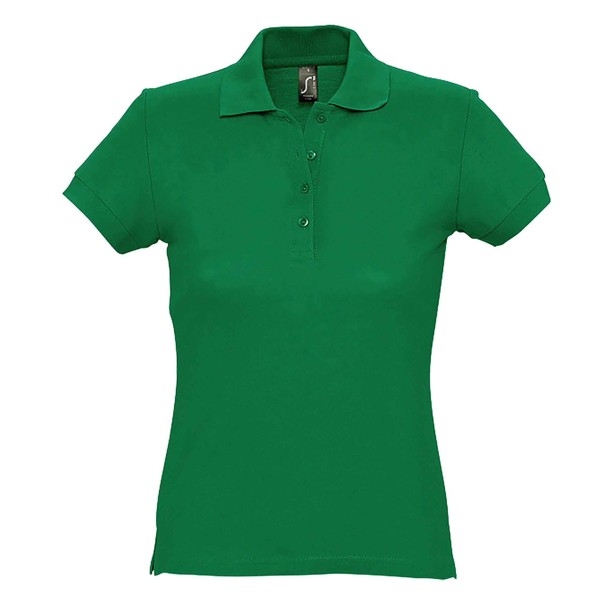 Image of Passion Poloshirt, Kurzarm Damen Grün L