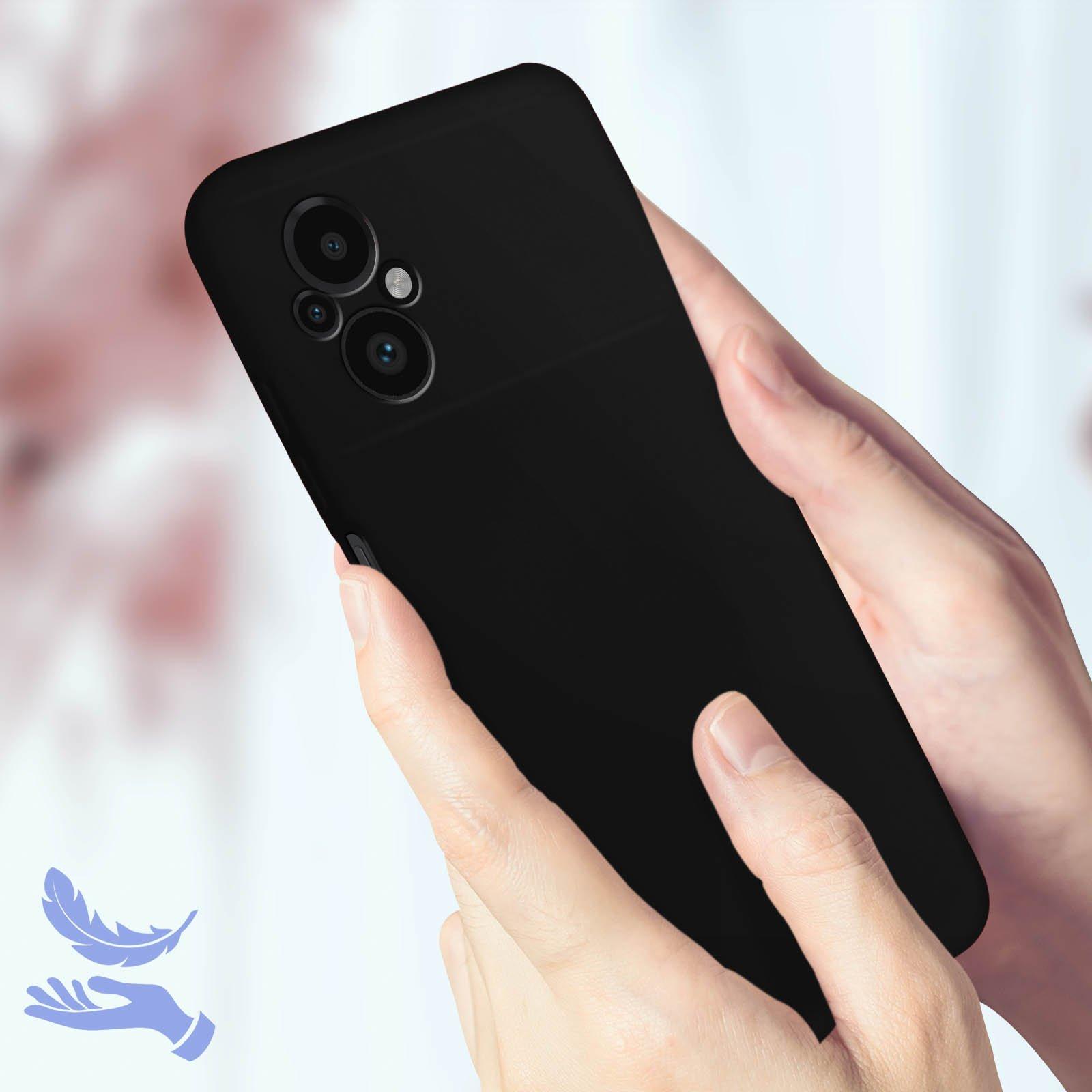 Avizar  Coque Xiaomi Poco M5 Semi-rigide Noir 