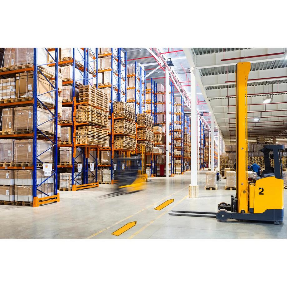 Exacompta Cartello in PVC adesivo antiscivolo circolazione obbligatoria100 cm  